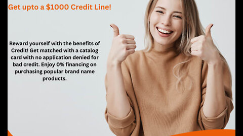 Claim Your $1,000 Credit Line!