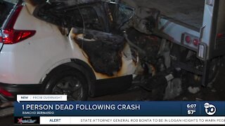 1 dead after SUV collides with semi-truck on I-15