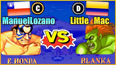 Street Fighter II': Champion Edition (ManuelLozano Vs. Little_Mac_) [Chile Vs. Colombia]