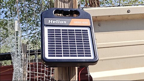 Power Up Your Fence With The Mini400 Solar Electric Charger - 20 Miles Of Protection!