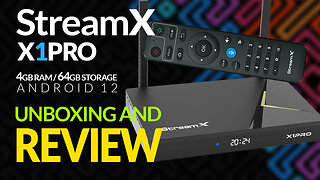 Must-Watch! Unboxing & Review of the StreamX X1Pro Android TV Box - Ultimate Streaming Power!