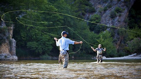 How fly fishing looks to NON fly fishermen! This is funny!!