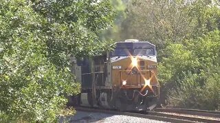 CSX C642 Loaded Coal Train from Creston, Ohio September 23, 2023
