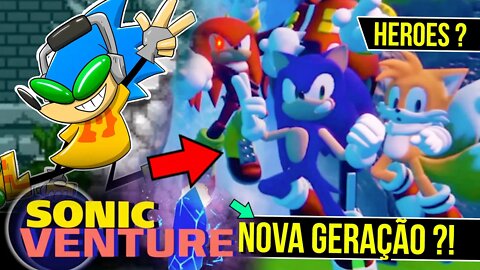 NOVO Jogo EPICO do Sonic no Ps5 com Sonicverso - Sonic Venture