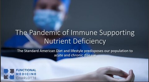The Pandemic of Immune Nutrient Deficiency