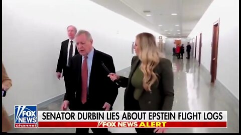 Sen Dick Durbin Pleads Ignorance on Jeffrey Epstein’s Flight Logs