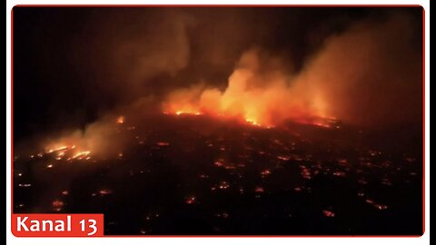 Dramatic drone video shows scope of devastating Hawaii wildfires