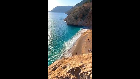 Kaputas Beach in Turkey. Real Nature🐾