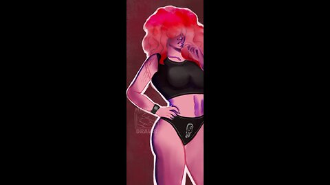 Muscle Girl (speedpaint)