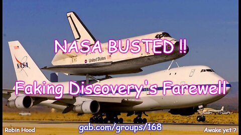 NASA BUSTED while faking (STS-133 Discovery's Farewell)