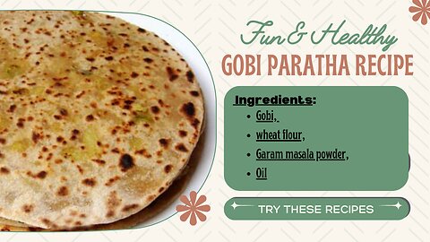 Punjabi Gobi Paratha Recipe | Gobi Paratha Recipe | गोभी पराठा रेसिपी (बनाने की विधि)