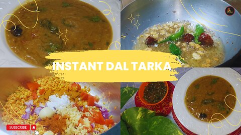 Dal Masoor And Moong Recipe | Instant Dal Tarka Recipe By Food Junction