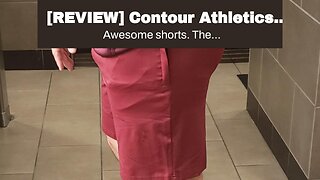 [REVIEW] Contour Athletics Gym Shorts for Men (Roman), Men's Workout Running Shorts with Zipper...