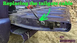 How to replace your S10/Sonoma Tailgate Cable.