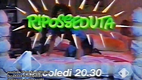 Promo 1° TV del Film RIPOSSEDUTA - 7 Ottobre 1992