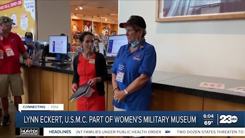 Kern County veteran Lynn Eckert inducted into the Women in Military Service America Memorial