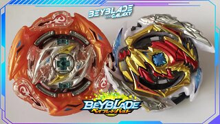 GLIDE RAGNARUK .00E.Ds' 1S vs ZWEI DIABOLOS .Pr.Hn' - Beyblade Burst ベイブレードバースト