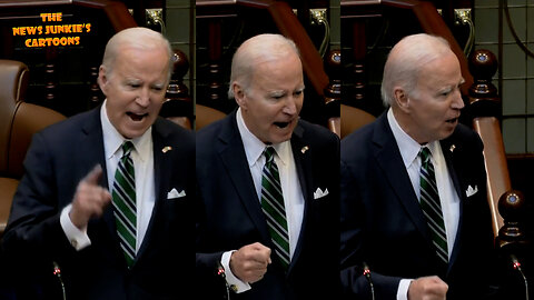 Biden: Hey Irish, it's time for you to see me yelling!