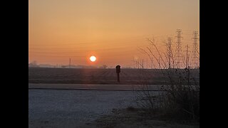 Sunset on the prairie