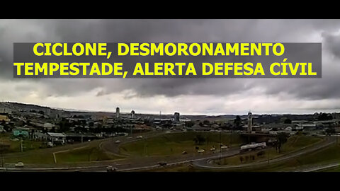 ALERTA: TEMPESTADE E CICLONE NA REGIÃO!!!!!