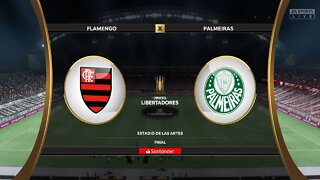 PALMEIRAS X FLAMENGO FINAL DA LIBERTADORES AO VIVO | REACT AO VIVO