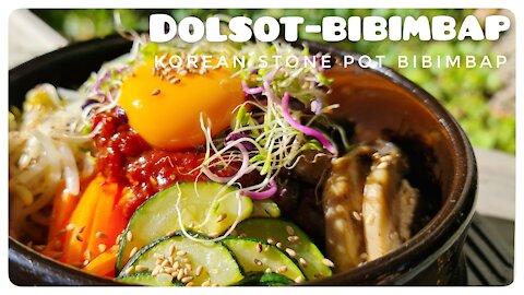 Korean Stone Pot Bibambap(DOLSOT-BIBIMBAP: 돌솥비빔밥)