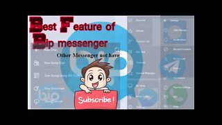 What are the features of bip app || 2021||#qisaqtech #WhatsAppalternate||Bip Messenger