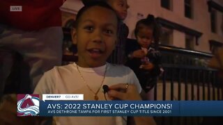 Young fans get in on Stanley Cup celebrations