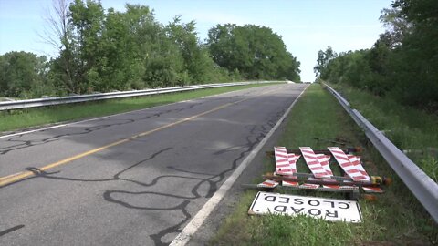 Sandstone bridge over Interstate 94 closing for one month