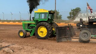 John Deere 6030 pulling