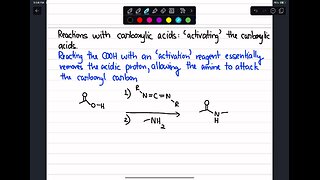 Carboxylic Acid Reaction with DCC