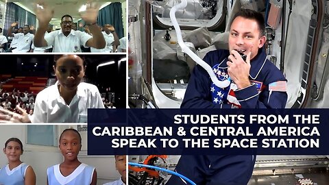 Students from the Caribbean and Central America Speak to the International Space Station