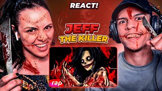 Rap do Jeff The Killer (Creepypasta) - O JEFF CHEGOU | NERD HITS | [React Rap Nerd] 🔥