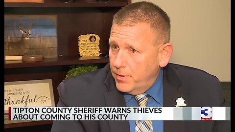 How It’s Done: Tennessee Sheriff Has Must-Watch Warning for Criminals Targeting His County