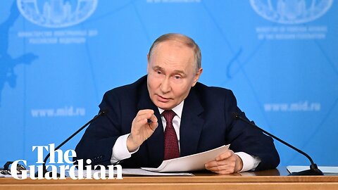 Putin sets out Russia's conditions for peace talks with Ukraine Guardian News