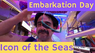 BOARDING DAY! | Icon of the Seas | World's Largest Cruise Ship | EP01