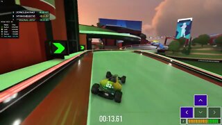 Do a backflip and continue driving - Trackmania