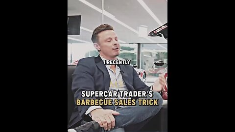 SUPER CARS Salesman Barbeque TRICK