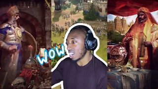 Age Of Empires Game Trailer REACTION By An Animator/Artist/Analyst
