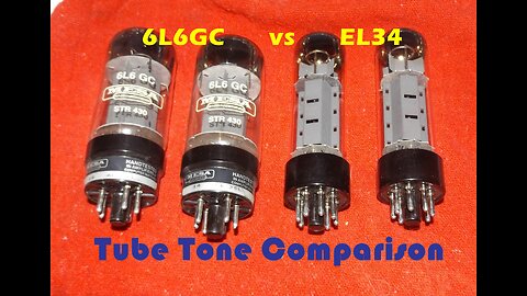 MESA 6L6GC vs Mullard Reissue EL34 Tube tone comparison