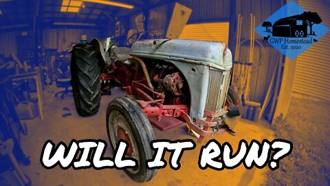 WILL IT RUN? 1945 Ford 2N tractor restoration [Part 1]