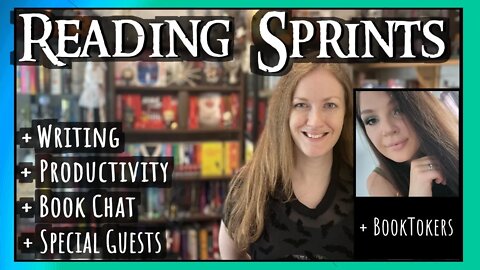 LIVE READING SPRINTS + book chat with BookTokers @ReadersRoost ~ booktube authortube