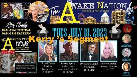 KERRY CASSIDY ON AWAKE NATION JULY 18: WHY THEY TORTURE CHILDREN