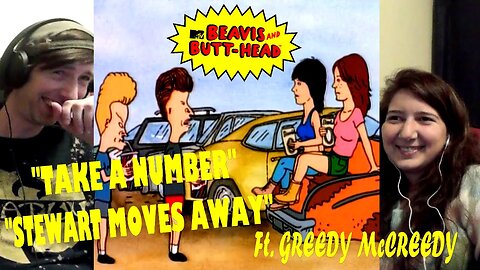 Beavis and Butt-Head (1994) Reaction | Episode 5x13 Take A Number & 5x16 Stewart Moves Away [MTV]