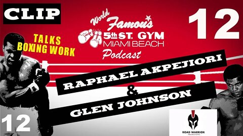 CLIP - RAPHAEL+GLENN - TALKS BOXING WORK