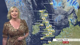 Carol Kirkwood - Low Cut Tight Style Dress - 20220524