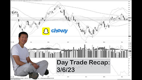 Day Trade Recap - 3.6.23 $SNAP $CHWY