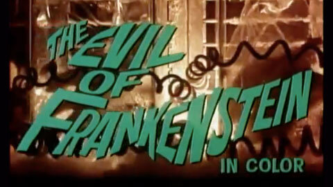 The Evil of Frankenstein (1964) trailer