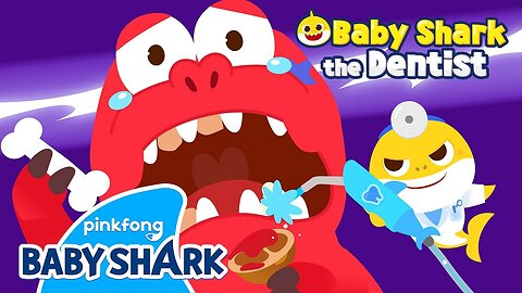 [NEW] Flowers Bloomed in the Dinosaur's Mouth! | Doctor Baby Shark's Dentist | Baby Shark Official