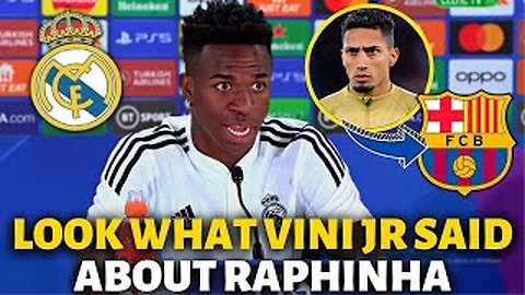 🚨URGENT POLEMIC! I CAN'T BELIEVE VINI JR SAID THAT! SURPRISED EVERYONE! BARCELONA NEWS TODAY!